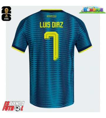 Colombia Luis Diaz #7 Segunda Equipación Mundial 2026 Manga Corta